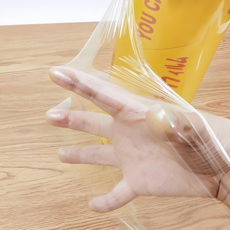 Película aderente de PVC altamente transparente